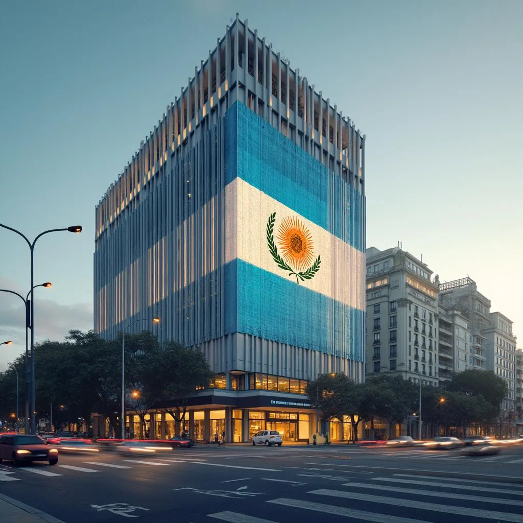 Sede central de YPF en Buenos Aires